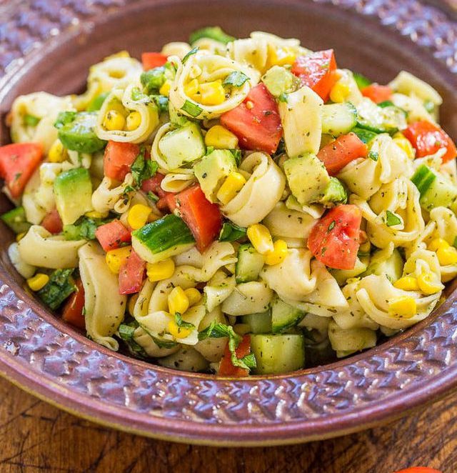 Garden Fresh Tortellini Pasta Salad The Bruce Company Middleton WI