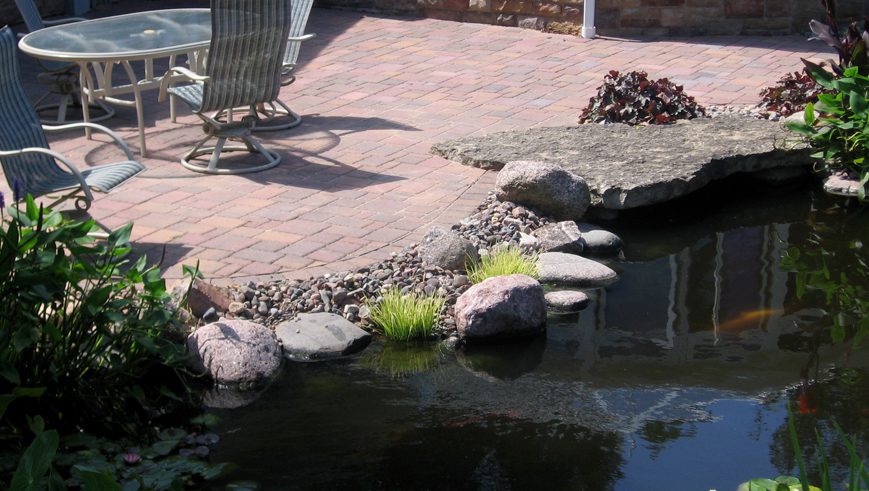 Creative Pond Edging Ideas